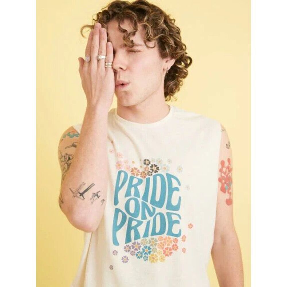 Marine Layer Unisex ML Pride Giving Tank Tee Size XL